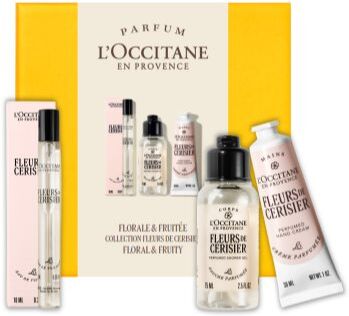 L’Occitane Fleurs de Cerisier coffret . Fleurs de Cerisier