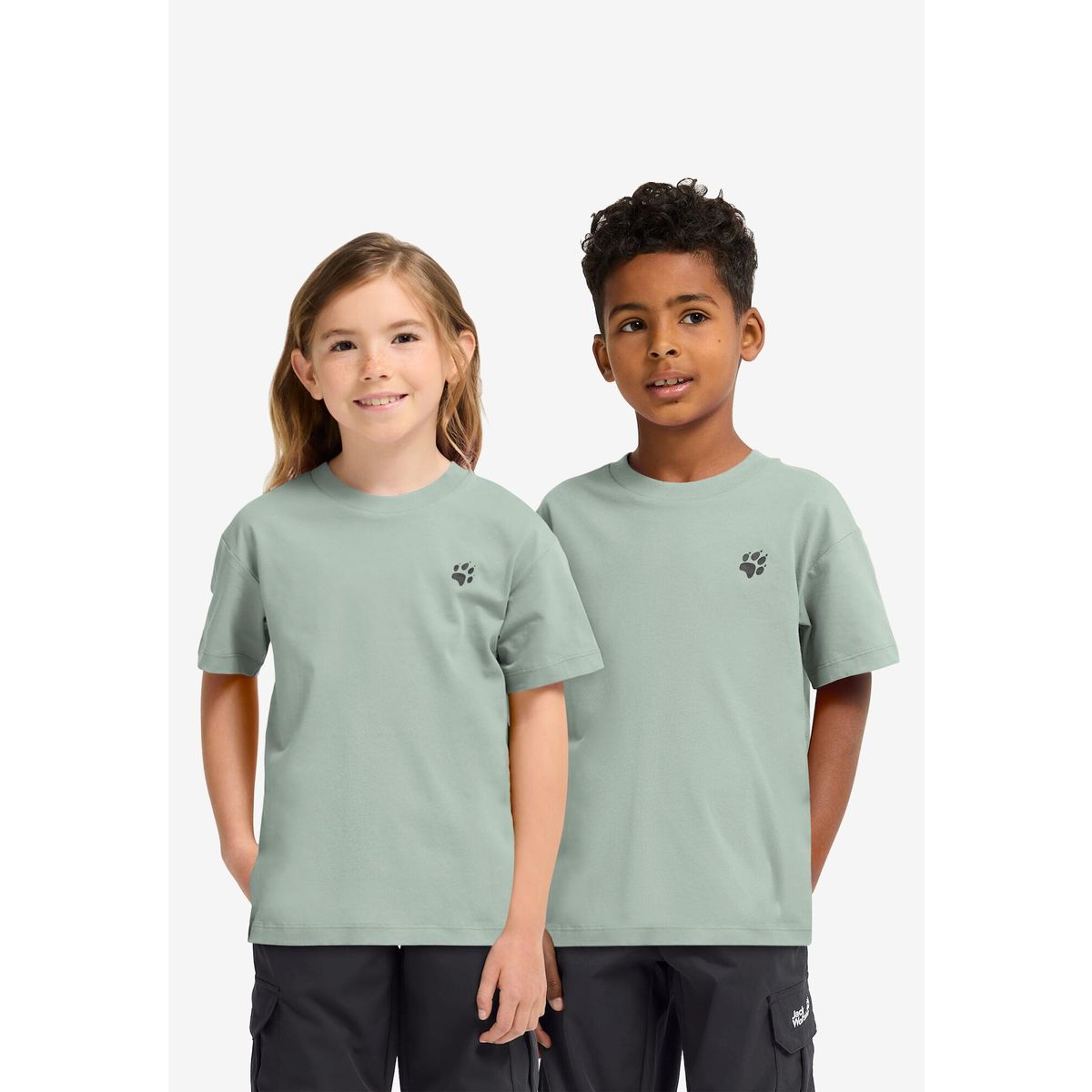 Jack Wolfskin Print T K hike green zinnia (T0540) 104 A65938_T0540_K06