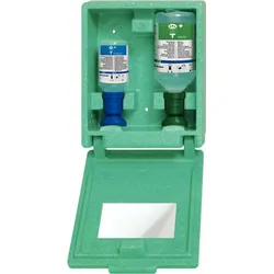 Augen-Notfallstation, Wand Box, staubdicht, mit Spiegel