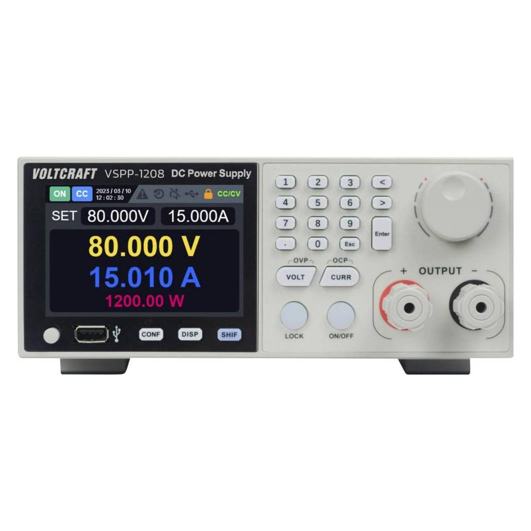 Voltcraft VSPP-1208 Labornetzgerät für Rackeinbau, einstellbar 0 (VC-17068680)