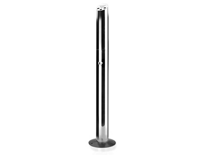 Lacor 63332 Stand Aschenbecher rund 92 x 8 cm Inox Aus lebensmittelechtem Edelstahl gefertigt; hohe Korrosionsbeständigkeit und Haltbarkeit im täglichen Gebrauch