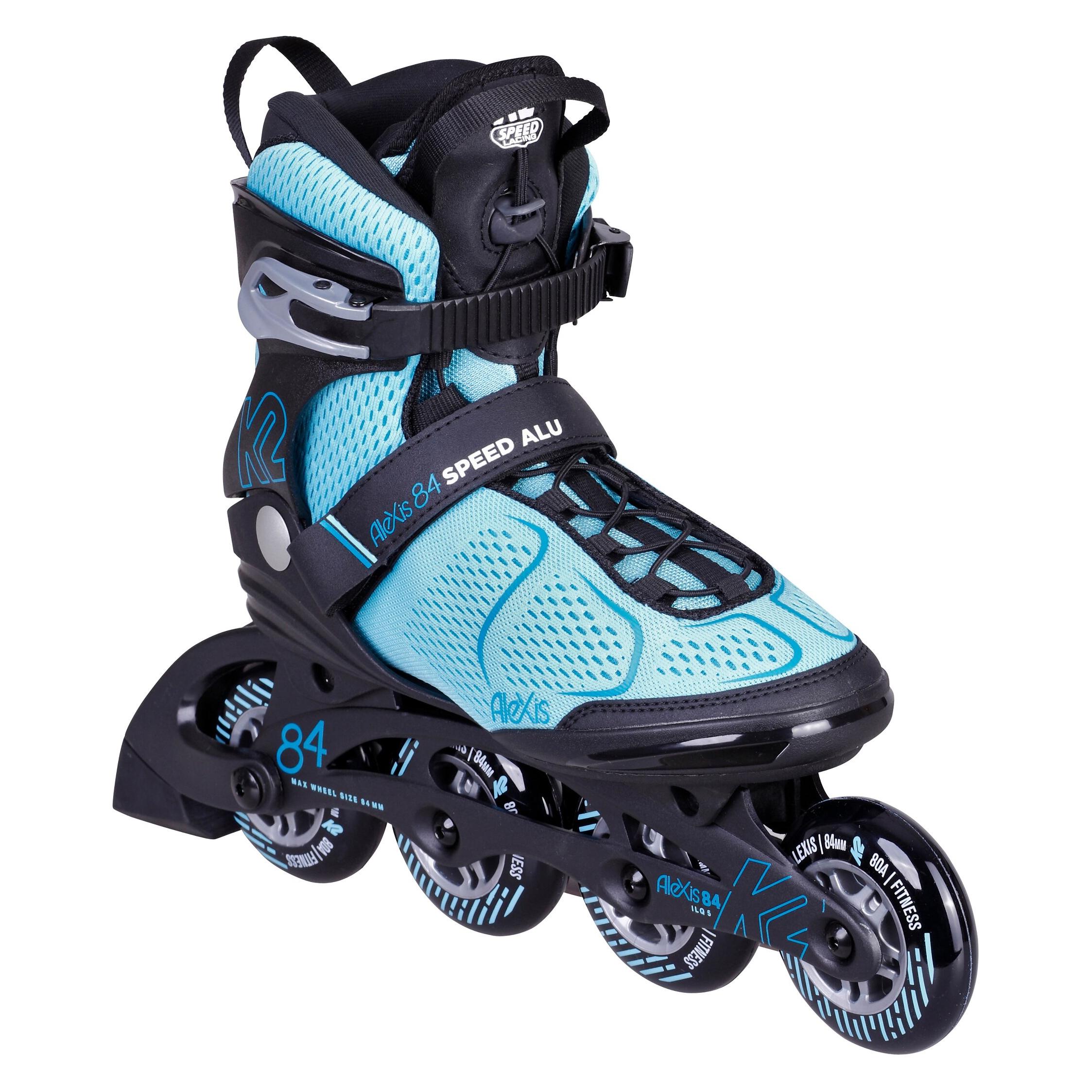 K2 Alexis 84 Speed Alu Damen Inliner (Grösse: 40.5 (US=9.5), design) (40) (33066245)