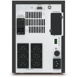 APC Easy UPS 1 Ph Line Interactive, 750VA, Tower, 230V, 6 IEC C13 Ausgänge, AVR, Potentialfreier Kontakt, LCD, ohne Netzwerk-Managementkarte