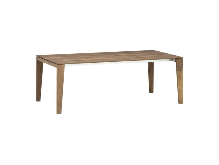 Ausziehtisch California, Edition, nussbaum, Holz