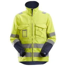 Snickers High-Vis-Jacke, Warnschutzklasse 3 8 signalgelb-navy