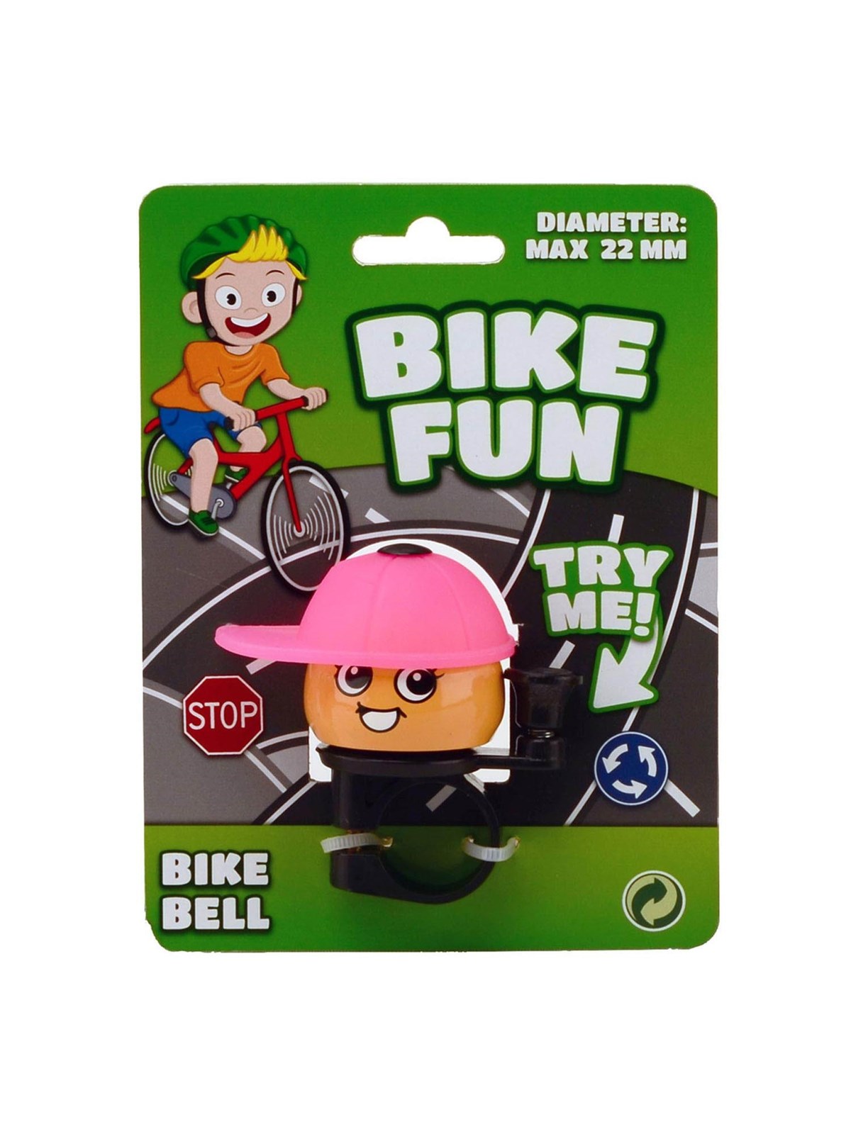 Johntoy Bicycle bell Pietje (Assorted)