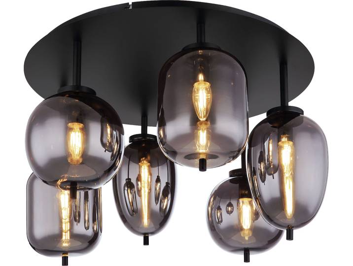 Plafonnier BLACKY 15345-6D Globo