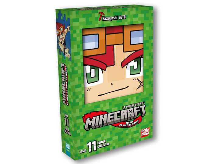 Minecraft, le manga officiel - Voyage au bout du monde Tome 11 Collector (Blister)