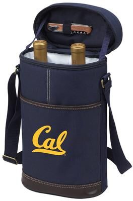 Picnic at Ascot California Berkeley Golden Bears Two Bottle Wine Tote