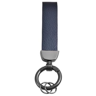 Kettenanhänger ADELIA´S "Anhänger – Schlüsselanhänger aus Leder", blau, Schmuckanhänger, Damen, Leder, Kettenanhänger, Zum Verschenken an Menschen, die Ihnen am Herzen liegen
