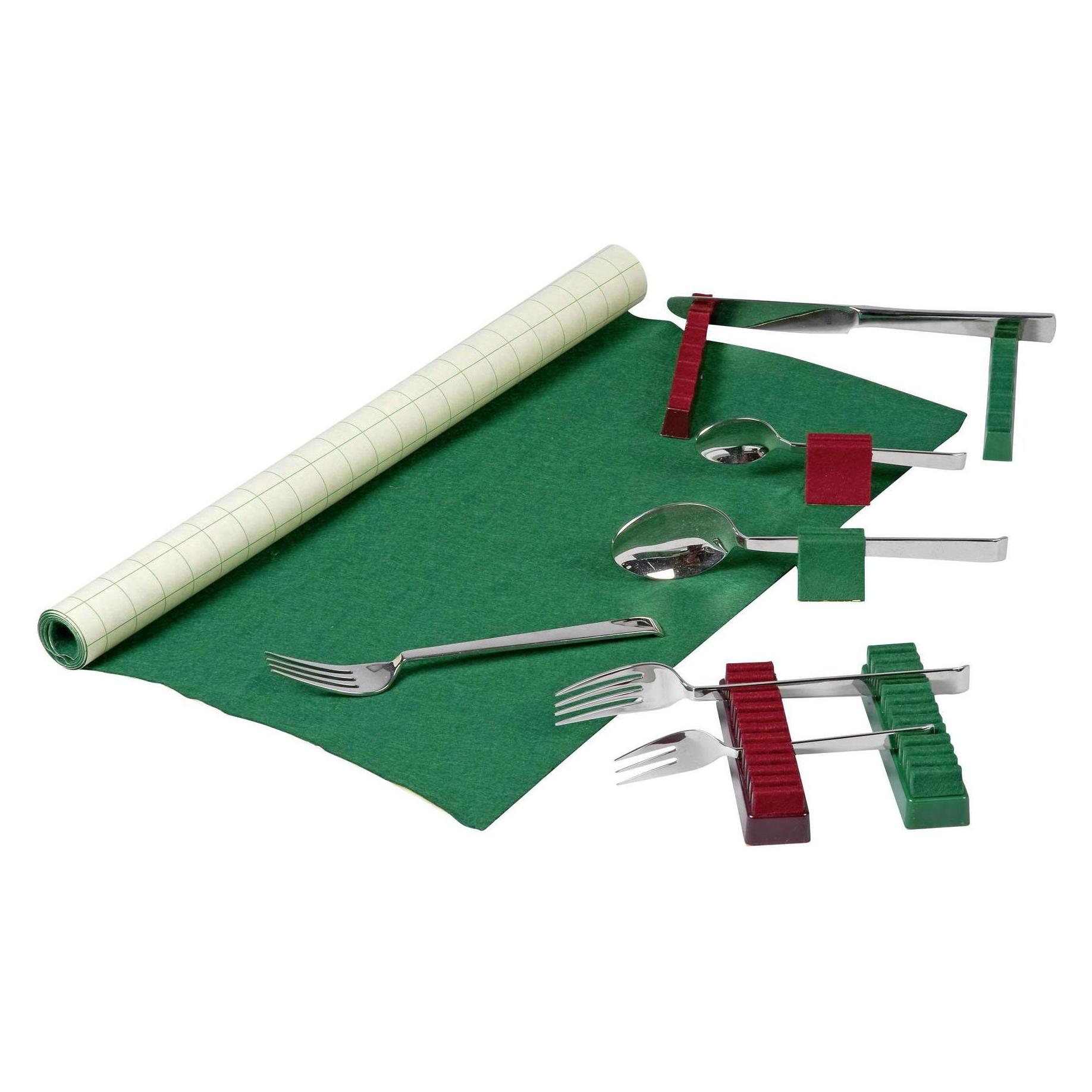 Buchholz Besteckhalter für 64 Teile 70x45cm grün (BUCHHOLZ)