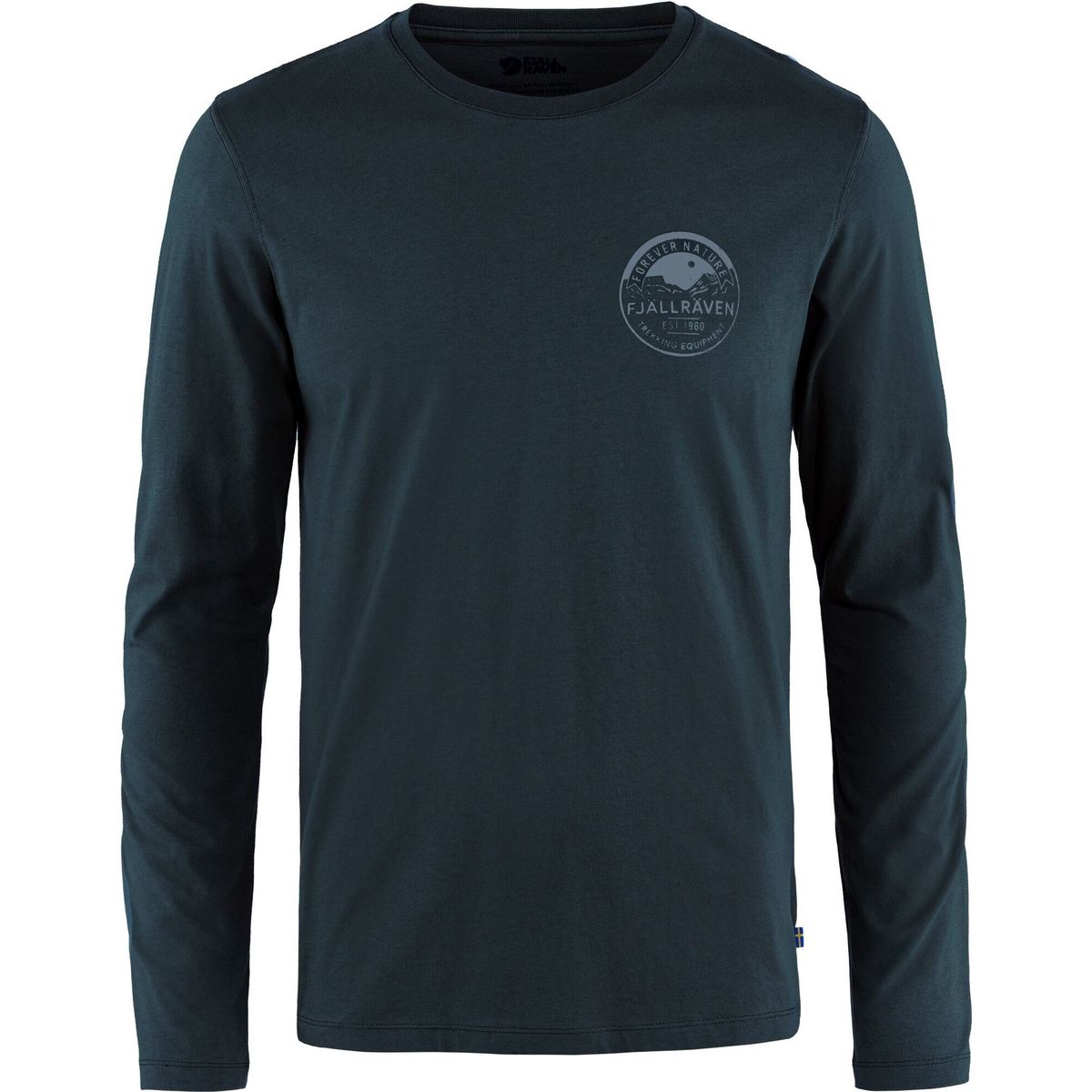 Fjällräven Forever Nature Badge LS M dark navy (555) XXL F87303-555-XXL