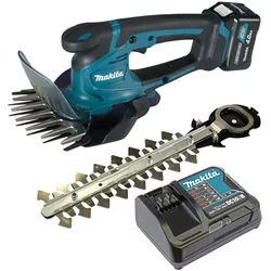 Makita UM600DSMEX Akku-Gras/Strauchschere 10,8 V / 2x 4,0 Ah Akkus + Ladegerät