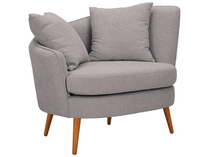 Max Winzer Sessel, Grau, Holz, Buche, 106x88x83 cm, Made in EU, Wohnzimmer, Sessel, Sessel