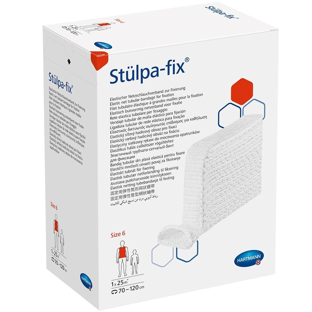 Stülpa Fix Gr.6 Rumpf 25 m Netzschlauch 1 St Verband