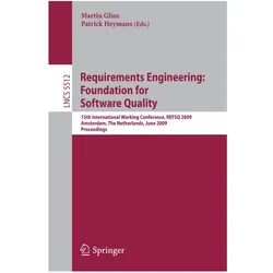 Requirements Engineering: Foundation for Software Quality, Fachbücher von Patrick Heymans, Martin Glinz