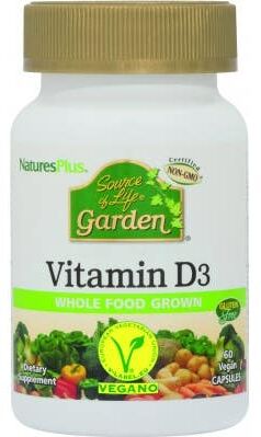 NaturesPlus Nature's Plus Garden Vitamina D3 60caps