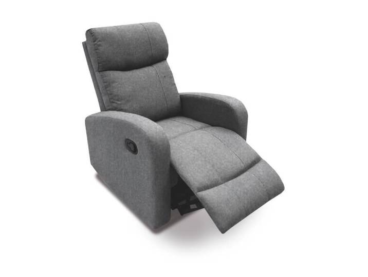Fauteuil Relax - Lagos - Inclinable 2 positions - Venprodin - Gris