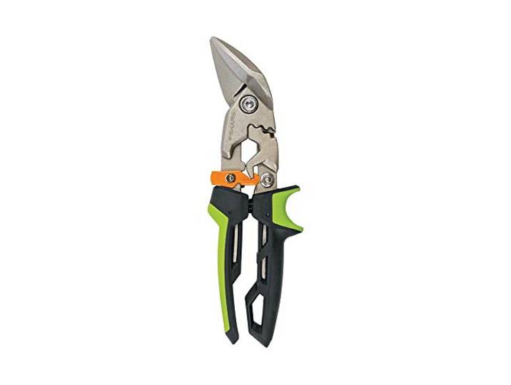 Fiskars Plaatschaar, Verspringende rechtse snede