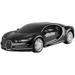 Rastar Automodell steuerbar R/C 1:24 Bugatti Chiron, sort., 76100