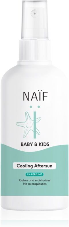 Naif Baby & Kids Cooling Aftersun After Sun Spray für Babys und Kinder ohne Parfümierung 175 ml