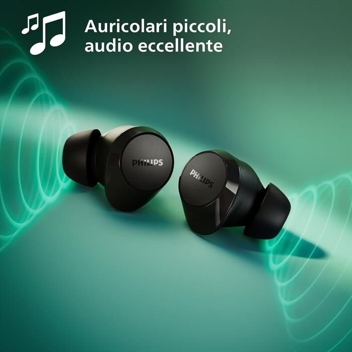 Philips Auricolari Bluetooth Tat1209bk/00-black