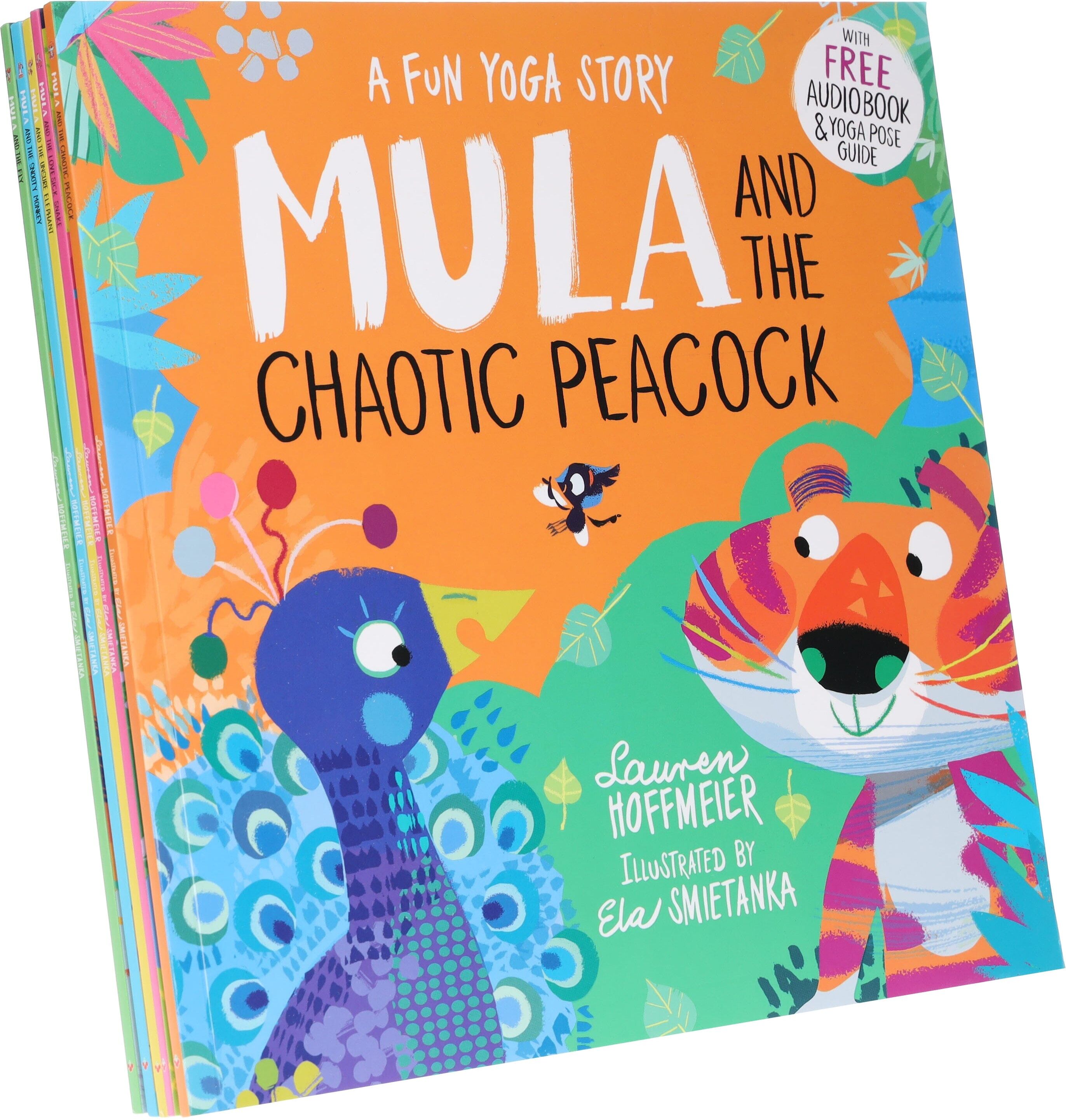 Mula and the Fly Animal Fun Yoga Stories 5 Picture Books Collection Set - Ages 3-6 - Paperback Sweet Cherry Publishing