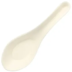 Papstar 500 Fingerfood - Löffel Zuckerrohr `pure` 14,5 cm `Asia`