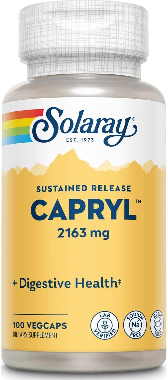 SOLARAY Capryl 2163mg 100caps