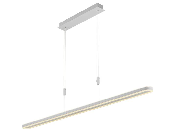 Pendellampe Tatu Weiss Metall 4800 lm Dimmbar B 126 cm - LED - Lichtfarbe: Extra warmweiss - LED Energiesparlampen