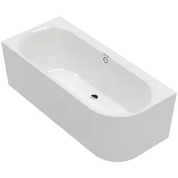 Villeroy & Boch Vorwand-Badewanne Oberon 2.1 1800x800x620mm Vorwand-Badewanne linke Ausführung Weiss 180OBN9CL00VD01