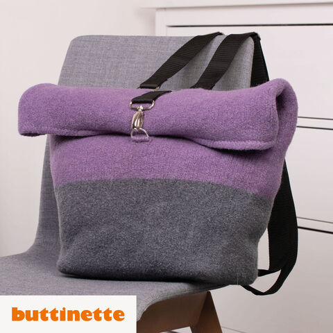 Strickanleitung - Rucksack aus Woll Butt Filzwolle