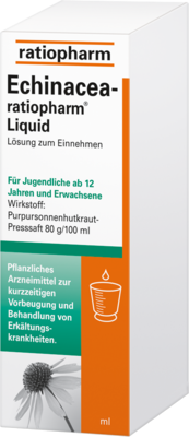 ratiopharm GmbH ECHINACEA-RATIOPHARM Liquid 100 ml 07686207