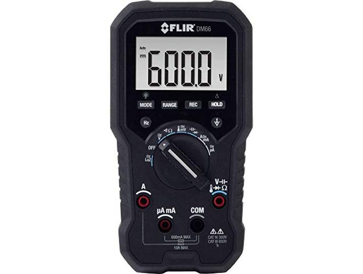 Flir DM66 True RMS Multimeter met VFD-Modus, Contactloos