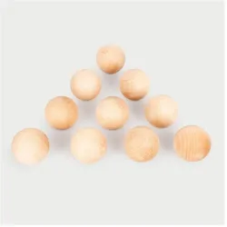 TickiT BEECHWOOD BALLS 50mm