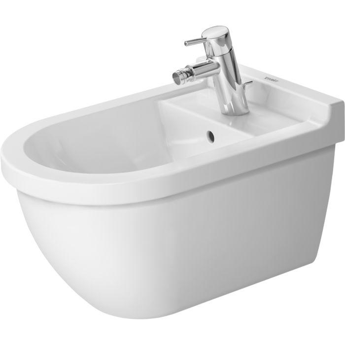 Duravit Starck 3 Wand Bidet 22801500001 weiss, wondergliss