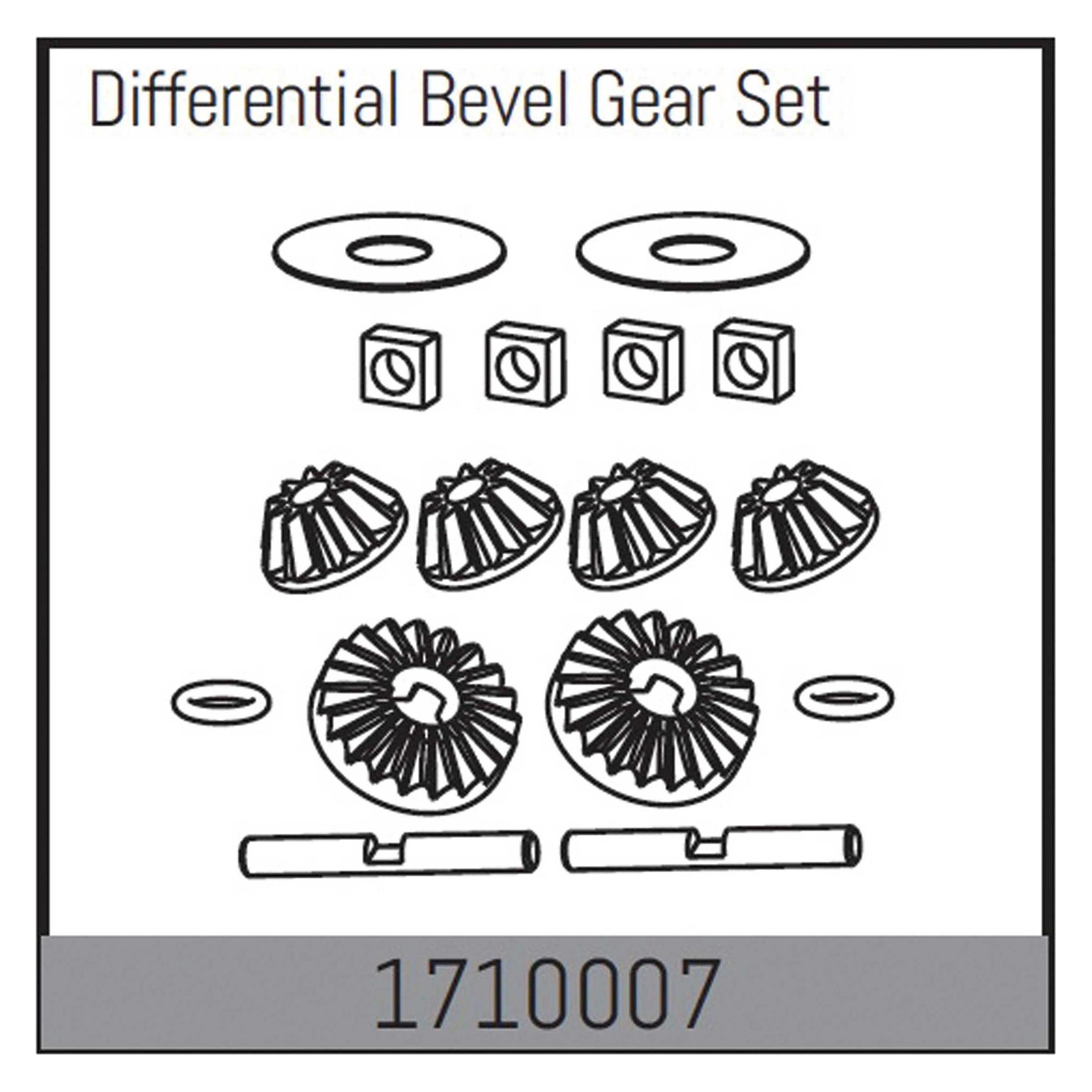 Absima mamba 7: differential zahnradsatz (1710007)