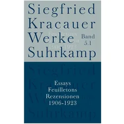Kracauer,S.:Werke.5.1- 5.4 (4 Bde.), Sprachbücher von Siegfried Kracauer