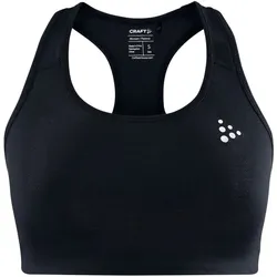 CRAFT Training Classic Mid Support Sport-BH Damen 999000 - black XS