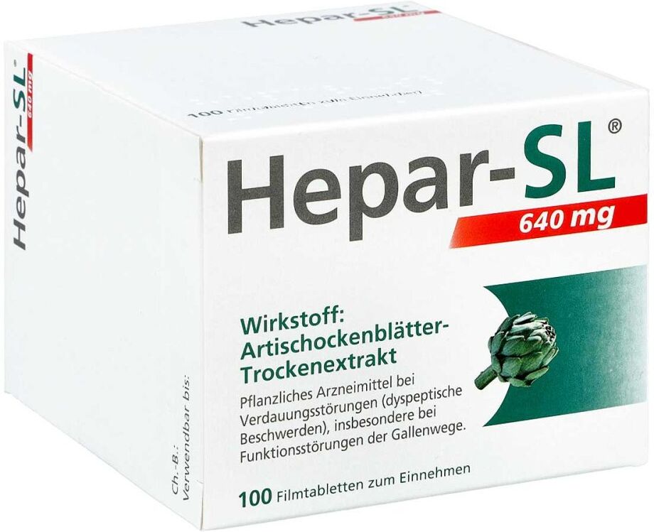 Hepar SL Hepar-SL 640 mg Filmtabletten 100stk