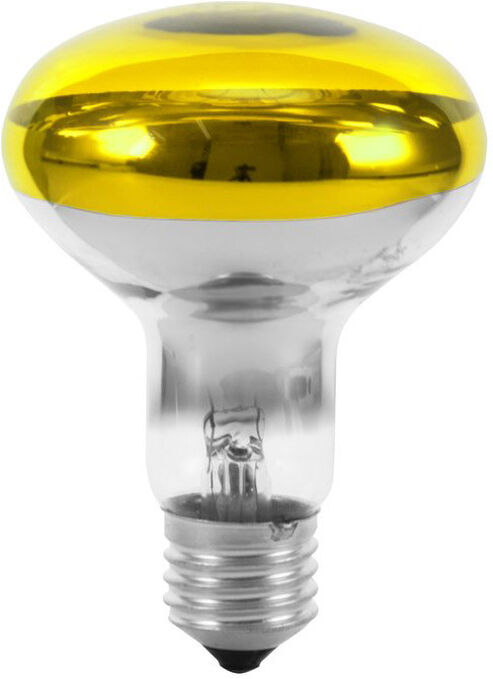 Omnilux R80 230v/60w E-27 Gelb