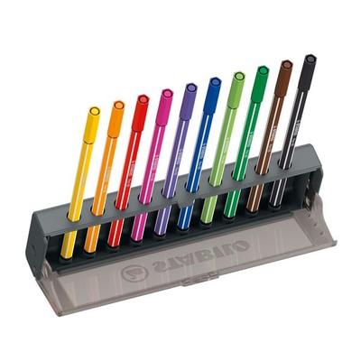 STABILO Filzstift Pen 68, 10er Click Set