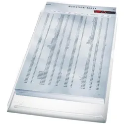 Leitz, Mappe, 40563003 PVC Transparent Aktendeckel (A4, 5x)