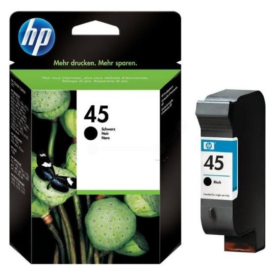 HP No45 Ink Cart/black f DJ FR EM (BK) (51645AE#301)