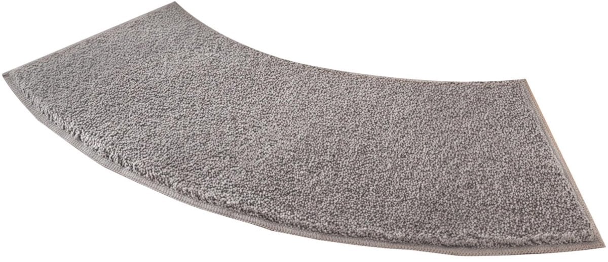 Omgoods Zachte Grijze Antislip Badmat, Absorberend en Sneldrogend