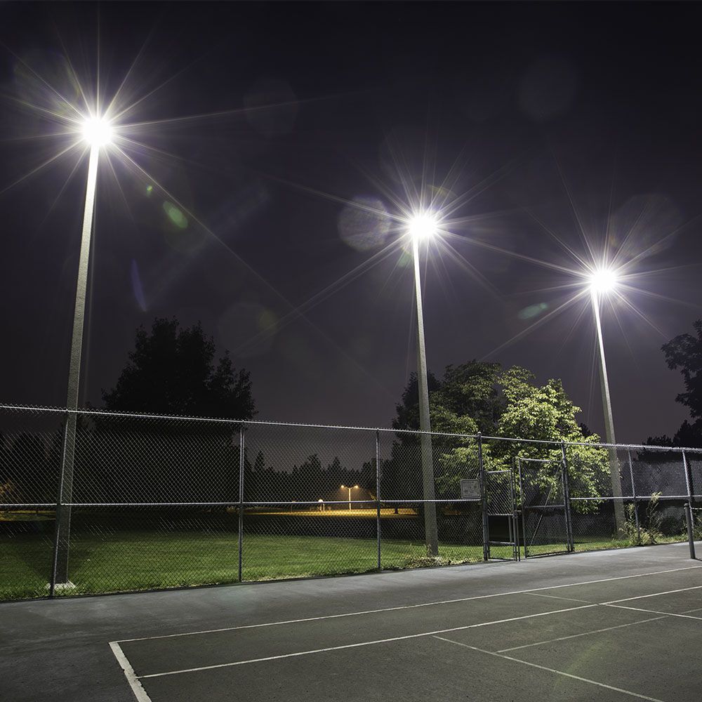 V-Tac Pro Faro Led Smd 50w Con Chip Samsung - Nero, 4000k, Ip65 (Sku 23688 - Vt-44055)
