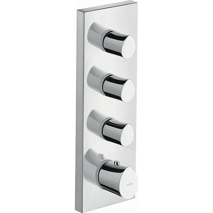 hansgrohe Axor Starck Organic Thermostat 12717000 Unterputz Thermostat, für 3 Verbraucher, chrom