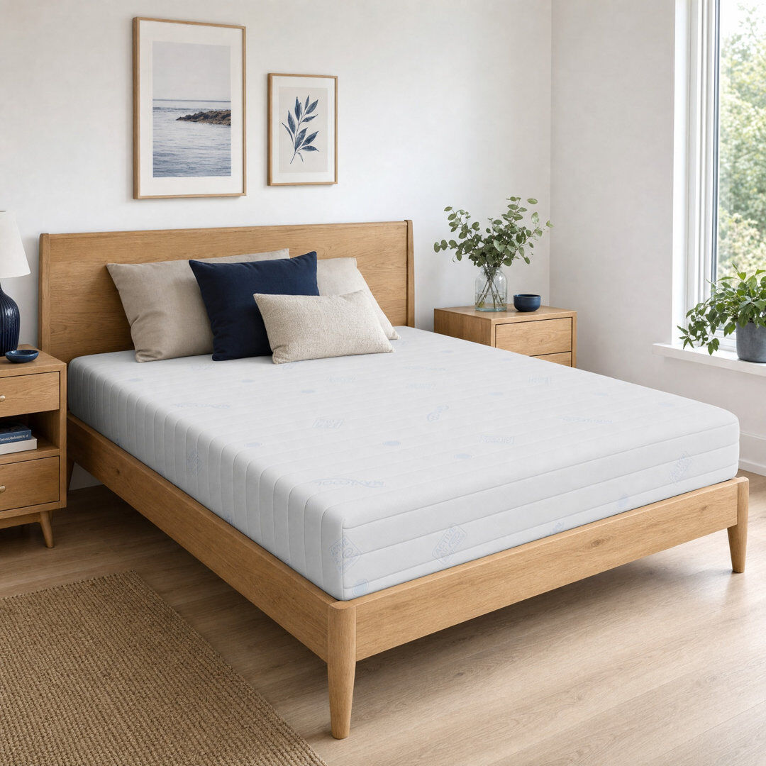 Viscotherapy Premier Medium 19cm Memory Foam Coil Sprung Mattress Small Double (4')