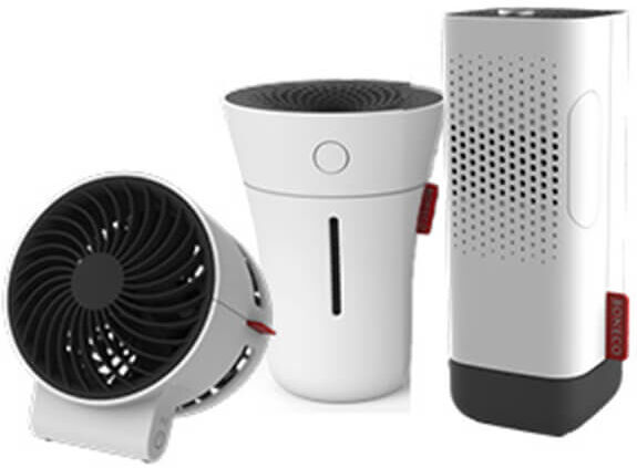 Boneco Travel Kit USB Air Purifier Fan and Humidifier
