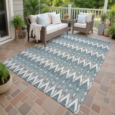 Addison Rugs Machine Washable Indoor/ Outdoor Modern Baxter Chantille Rug